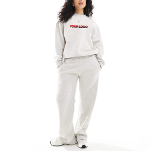 Survêtements d'hiver pour femmes, à capuche, imprimés, grande taille, ensemble 2 pièces, légers, avec cordon de serrage, respirants, pour la course à pied - Product Image 1