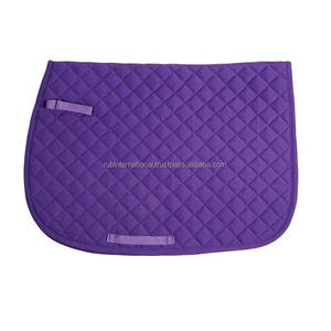 Customizable Multifunctional Western Felt Horse Saddle Pad Cotton Outshell <b>Fabric</b> Lining Polyester Filling Custom Packaging for - Product Image 2