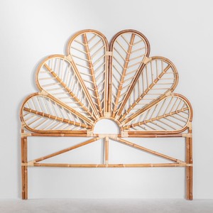 Natural rattan <b>headboard</b> coastal-inspired design <b>headboards</b> highest quality cane bed boards - Product Image 5