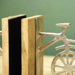 Elegantes Sujetalibros Metálicos Tradicionales para Decoración de Hogar y Oficina, Ofrecen Soporte Resistente, Organización de Estantes con Estilo Minimalista, para Bodas - Product Image 3