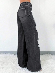 Jeans Ajustados de Cintura Alta para Mujer, Nueva Llegada, Tallas Grandes, Diseño Moderno con Características Transpirables y Personalizables, Precio Económico - Product Image 6