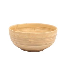 Cuenco de bambú marrón natural reutilizable al por mayor a granel producto local origen en Vietnam que sirve frutas y verduras - Product Image 6