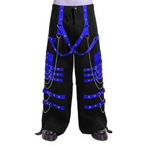 Stitch Mode Enterprises Men's Punk Style Tech Cargo Pant Customized Logo <b>Elastic</b> <b>Waist</b> Drawstring 100% Cotton Streetwear - Product Image 3