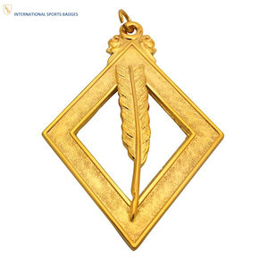 Bijoux de régalia maçonnique brodés personnalisables de haute qualité pour programmes cérémoniels, réunions et rassemblements – Vente en gros - Product Image 1