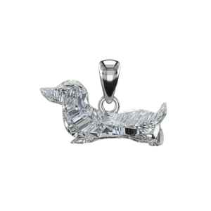 Diamante Sintético CVD Cultivado en Laboratorio, Corte Dachshund, con Certificado GIA IGI, 0.5ct 1ct 1.5ct 3EX ID, Diamante Suelto HPHT para Ri - Product Image 1