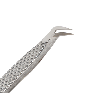 Pinzas de Precisión para Pestañas de Acero Inoxidable, Punta Lisa o Dentada, Agarre Perfecto, Opción de Logotipo Personalizado, Volumen de Pestañas - Product Image 4