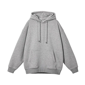 Sweat à capuche streetwear uni pour l'hiver, coupe classique, confortable, tendance, vente en gros, qualité supérieure, décontracté, respirant, séchage rapide, style de vie en plein air - Product Image 2
