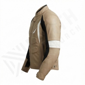 Veste de moto en cuir véritable pour homme de qualité supérieure, nouvelle arrivée, vestes de moto d'hiver, protections amovibles, personnalisables - Product Image 3