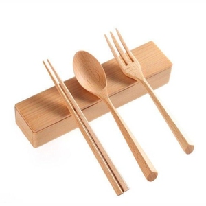 Eco Natural Wooden <b>Chopstick</b> Rest <b>Holder</b> Japanese Spoon Stand Wood Cutlery Rest Fork Rack Tableware <b>Holder</b> for Hotel CutleryRest - Product Image 3