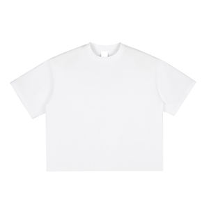 T-shirts surdimensionnés personnalisés 100 % coton 240 g pour hommes, coupe ample à épaules tombantes, teint en fil, lavage vintage, style universitaire et sportif - Product Image 3