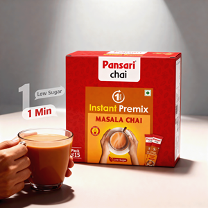 Té Masala Chai Instantáneo (14g cada uno) Auténtico té indio especiado - Product Image 2