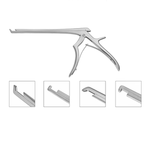 Poinçon chirurgical en acier de haute qualité de style Kerrison avec options de coupe ascendante et descendante, certifié CE par Grip Surgical - Product Image 1