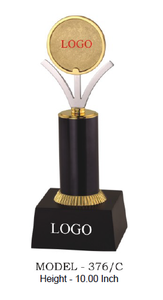 Trophée portable en métal moulé sous pression avec logo gravé personnalisé, au design élégant, pour les événements culturels et d'entreprise - Product Image 4