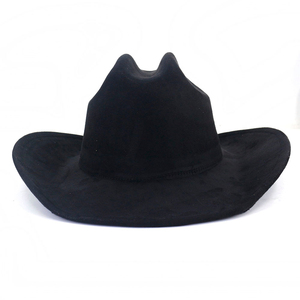 Chapeau de cowboy western unisexe en cuir, à large bord, pour l'hiver, protection solaire, pêche, sports, fête, aventure en plein air, voyage, travail à la ferme - Product Image 5