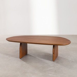 Vandana Hexa Lunaris Coffee <b>table</b> in acacia wood (135x80 cm) Bedum - Product Image 4