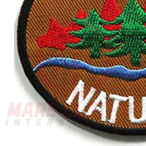 Parches Bordados de Color Sólido con Diseño de Última Moda 2026, Producto Más Vendido, MOQ Bajo, Parches Bordados de Tela Twill para Prendas - Product Image 5