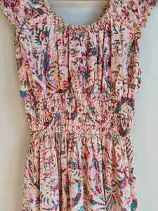 ชุดเดรสผ้าไหมสำหรับผู้หญิง งานแฮนด์เมด ดีไซน์หรูหรา ยาวแบบแม็กซี่ สไตล์โบโฮ ผลิตจากผ้าธรรมชาติที่ยั่งยืน ชุดเดรสฤดูร้อน ชุดสำหรับแขกในงานแต่งงาน - Product Image 3