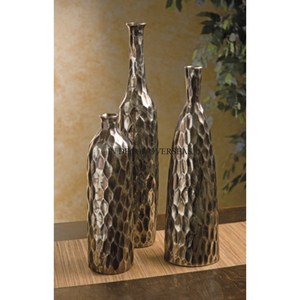 Top Quality Stainless Steel Silver Polished Attractive Look Nodric Flower <b>Vase</b> Home Hotel Living Room Table Centerpiece Decor - Product Image 6