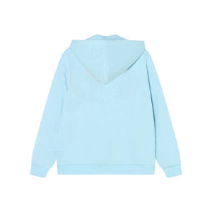 Sweat-shirts à capuche zippés surdimensionnés pour hommes en coton 100% de haute qualité, triple couche, épaules tombantes, couleur unie, style streetwear, sweats d'hiver - Product Image 2