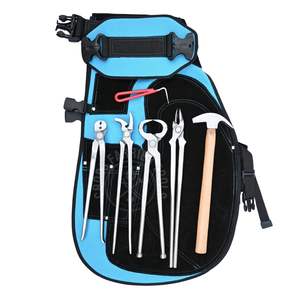 Kit de Ferrage Industriel avec Marteau, Pince à Ferrures, Outil de Retrait de Ferrures, Pince à Fer à Bouche Ronde pour l'Extraction et la Prélèvement des Clous - Product Image 1