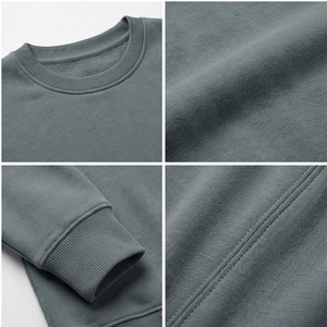 Ropa deportiva de algodón para hombre, sudadera con logotipo personalizado, sudadera para fabricación, ropa de impresión, Sudaderas con cuello redondo para hombre - Product Image 4