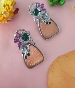 Magníficos Pendientes de Gota de Moissanita Fina de Primera Calidad, Chapados en Plata sobre Latón, para Mujeres y Niñas, para Usar en Fiestas Nocturnas, a la Moda - Product Image 5