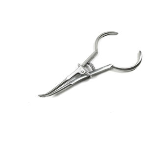 Kit de barrage en caoutchouc, pince à perforer manuelle ergonomique, acier inoxydable de classe I, certifié CE, équipement dentaire réutilisable et léger - Product Image 2