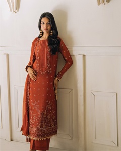 Vestidos Salwar Kameez de Verano para Mujer, Estilo Casual Pakistaní e Indio, de Primera Calidad, en Tela de Viscosa, Seda, Algodón, Lino y Poliéster, Modelo MDL 1004 - Product Image 5