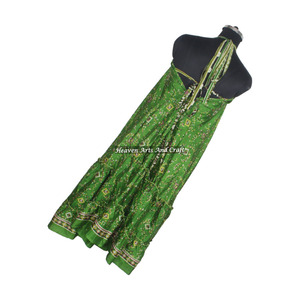 Nouvelles tenues indiennes et pakistanaises pour femmes, style hippie bohème, sari/sari/shari, fabriquées en Inde, exportées, en soie - Product Image 2
