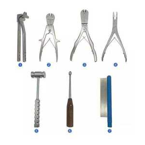 Kit d'instruments chirurgicaux vétérinaires pour plaques orthopédiques, en acier inoxydable, pour la chirurgie osseuse animale, instruments de base - Product Image 6
