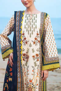 Pakistani Indian <b>Dress</b> Designs in Cozy Winter <b>Linen</b> Collections Casual Wear Salwar Kameez - Product Image 3