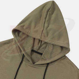 เสื้อฮู้ดดี้ผู้ชายคุณภาพสูง ผ้าฝ้ายฟลีซ 100% ราคาโรงงาน แห้งเร็ว สวมใส่สบาย สไตล์สตรีท สำหรับฤดูหนาว - Product Image 3