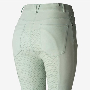 Top Trend Horse Riding <b>Leggings</b> Tights Pants Equestrian <b>High</b> <b>Waist</b> Men Breeches Custom Logo and Design - Product Image 5