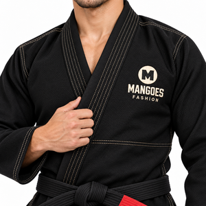 ชุดยูโดบราซิลเลี่ยนยิวยิตสู (BJJ Gi) น้ำหนักเบา ระบายอากาศได้ดี ป้องกันแบคทีเรีย สำหรับทุกเพศ ผลิตจากผ้า Aeroweave ที่ผ่านการลดขนาดแล้ว เหมาะสำหรับการแข่งขัน - Product Image 6