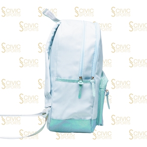 Custom Large Capacity Cheerleading <b>Backpack</b> with Sublimated Glitter Design With Padded Back and Adjustable Straps <b>Waterproof</b> - Product Image 2