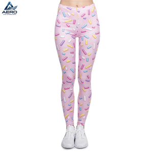 Leggings Deportivos para Mujer, Diseño Único, Estampado Ombre Forestal, Precio al por Mayor, Nueva Llegada - Product Image 1