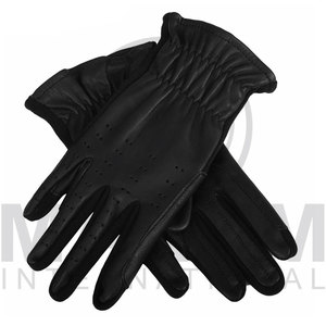 Gants d'équitation en cuir, gants de manége à doigts entiers, respirants, antidérapants, légers, équipement équestre - Product Image 4
