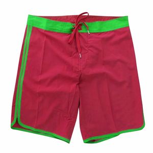 Shorts de bain personnalisés à séchage rapide en polyester pour hommes, shorts de plage et de surf avec cordon de serrage, fournisseur OEM ODM - Product Image 2