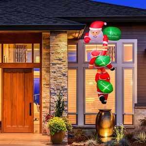 Babbo Natale Gonfiabile da 2,4 Metri con 6 Luci LED Notturne, Gonfiaggio Rapido, 4 Ventole, Decorazioni da Esterno per Giardino - Product Image 3