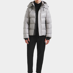 Wholesale bubble jacket high quality winter puffer coat 2026 new arrive custom logo fashion outerwear supplier - Product Image 5