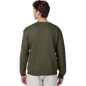 Suéter Azul Personalizado para Hombre con Cuello Redondo, Sudadera de Algodón y Poliéster de Marca Privada - Product Image 6