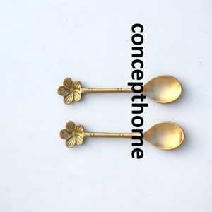 Cuillère à café polie vintage pour usage domestique et hôtelier – Couverts en métal à vendre - Product Image 6