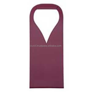 Porta Botellas de Vino de Cuero Genuino Rústico Vintage, Funda de Almacenamiento de Botellas de Vino con Logotipo Personalizado, Bolsa de Transporte Duradera para Bebidas LEB-0098C - Product Image 6