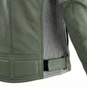 Veste de moto en cuir véritable pour homme de qualité supérieure, nouvelle arrivée, vestes de moto d'hiver, protections amovibles, personnalisables - Product Image 5