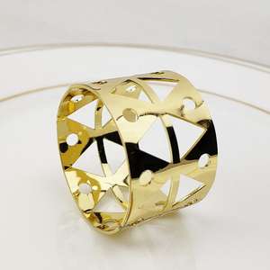 Anillos para Servilletas de Mesa Elegantes, Accesorios Decorativos con Estilo para Fiestas, Hoteles y Uso Doméstico - Product Image 1