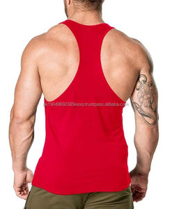 เสื้อกล้ามออกกำลังกายผู้ชายสำหรับเล่นกล้าม ราคาขายส่ง สไตล์โดดเด่น ทรงโอเวอร์ไซส์ เสื้อฟิตเนสผู้ชาย เสื้อกล้ามออกกำลังกายสำหรับขาย - Product Image 6