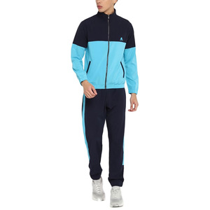 Conjunto de Chándal con Capucha y Cremallera para Hombre, Personalizado, de Peso Pesado, con Bloques de Color Estampados, 2 en 1, Nueva Moda, Ropa Urbana de Invierno, Transpirable y de Secado Rápido - Product Image 1