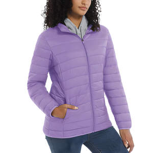 Chaqueta de invierno acolchada impermeable corta con estampado de animales, tipo bomber, en amarillo mantequilla, para otoño - Product Image 5