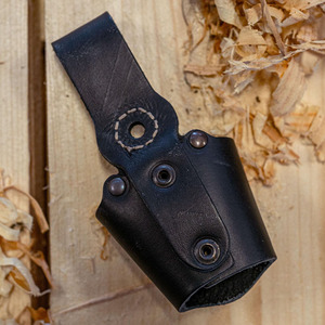 Professional Leather Hammer <b>Pouch</b> Reinforced <b>Tool</b> <b>Belt</b> Holder Heavy Duty Carpenter Accessory For Builders Contractors for sale - Product Image 4