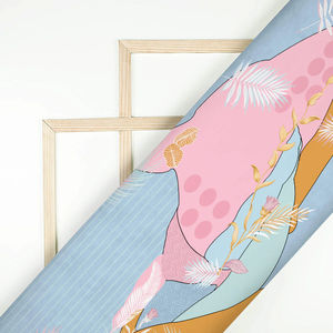 High Quality Muslin Dyed Fabric 100% Customizable Design Style Technics and Material IND - Product Image 2